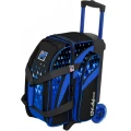 KR Strikeforce Cruiser Arrow 2 Ball Roller Bowling Bag - Royal