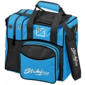KR Strikeforce Flexx 1 Ball Tote Bowling Bag - Caribbean Blue/Black