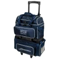 Storm Streamline 4 Ball Roller Bowling Bag - Diamond Navy/Grey