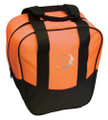 BSI Nova Single Ball Bowling Bag - Orange/Black