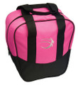 BSI Nova Single Ball Bowling Bag - Pink/Black