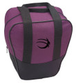 BSI Nova Single Ball Bowling Bag - Purple/Black