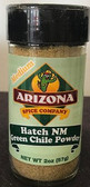 Fresh Ground Hatch New Mexico Green Chile Powder.  A must have for any cook! We carry Mild, Medium and Hot.