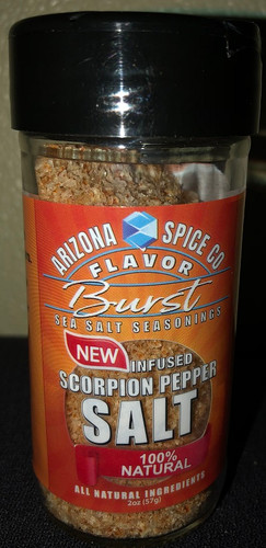 Spicy Hot Sea Salt.  The perfect addition to heat things up a bit!