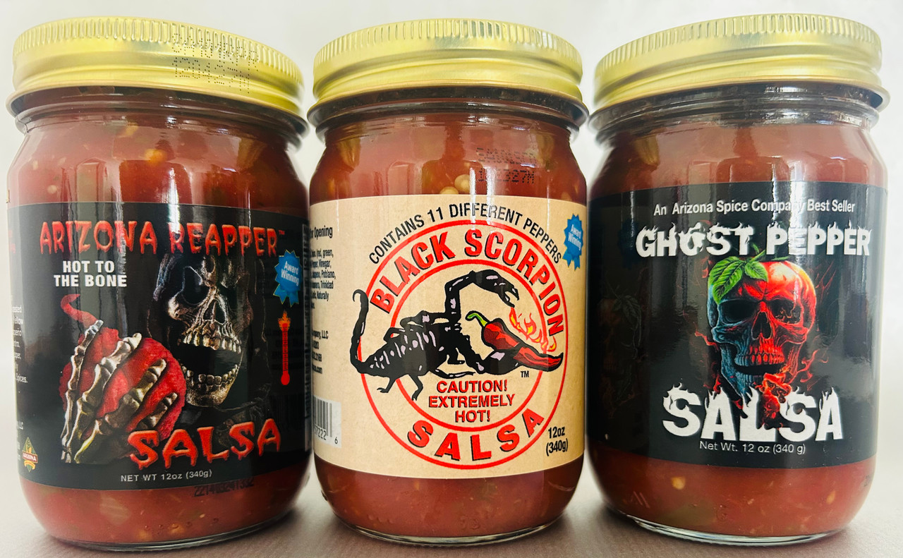 Ultra Hot Trio - Arizona Salsa and Spice Company