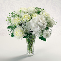 WHITE PEARL FLOWER BOUQUET