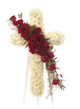 FOREVER ROSE CROSS- ON SALE WAS $245