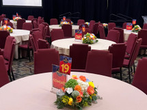 COASTAL BREEZE FLOWER CENTERPIECE