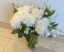 SYMPATHY VASE- SEASONAL- ON SALE WAS $135