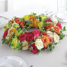 TABLETOP  WREATH-  MULTI- COLOR