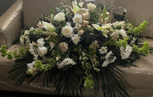 GOLD PARADISE FUNERAL CASKET PRAY- ON SALE WAS $302