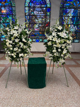 HEALING TEARS FUNERAL SPRAY SET- ON SALE WAS $540