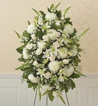 HEALING TEARS STANDING FUNERAL SPRAY - ON SALE WAS - 210