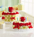 Birthday Flower Cake Bright