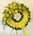 Monochromatic Sympathy Wreath