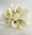 Rose & Mini Calla Lily Bride's Bouquet