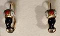14k Gold MORČIĆ (Med) Earrings (NAUSNICE) ~ 3.25 grams by Zlatarna Krizek: DISCOUNTED! RE-STOCKED!