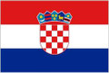 Large (3 foot by 5 foot with grommets) Indoor/Outdoor Croatian Flag: SUPER SALE!
