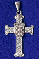 *****PLETER CROSS with GRB,  Sterling Silver, 3.01g   TEMPORARILY SOLD OUT!