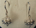 Sterling Silver Full Ball Sibenski Botuni Earrings  (3.54g)  ~ Imported From Croatia: DISCOUNTED! Re-Stocked!