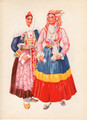 *Vladimir Kirin Costume Prints ~ Imported from Croatia: Mljet-Peljesac, Dalmacija, Croatia: SOLD OUT!