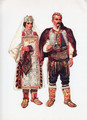 *Vladimir Kirin Costume Prints ~ Imported from Croatia: Knin-Vrlika, Dalmacija, Croatia: HUGE DISCOUNT!!