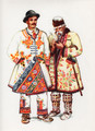 *Vladimir Kirin Costume Prints ~ Imported from Croatia: City of Osijek, Slavonija, Croatia: HUGE DISCOUNT!