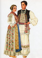 *Vladimir Kirin Costume Prints ~ Imported from Croatia: City of Vinkovci, Region of Slavonija, Croatia: HUGE DISCOUNT!