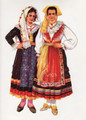 *Vladimir Kirin Costume Prints ~ Imported from Croatia: Dobrinj, Island of Krk, Region of Primorje, Croatia: HUGE DISCOUNT!