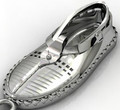 *Sterling Silver OPANAK (Old Croatian Shoe) Charm/Pendant, 3.94g: Imported from Croatia: RE-STOCKED! DISCOUNTED!
