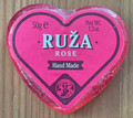 All Natural Heart-Shaped Hand Made Soap Imported from CROATIA, RUŽA/ROSE, 1.2 oz/50g, SOLD OUT!