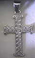 PLETER CROSS, 14K WHITE Gold (2.81grams) ONLY ONE AVAILABLE! Discounted!