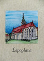 "LEPOGLAVA, City of Lace" Original Art by Krešimir Bajsić, Imported from Croatia: ONE-OF-A-KIND! CLEARANCE! (#5) 