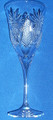 CRYSTAL IMPORTED FROM CROATIA ~ Red Wine Glass ~ Traditional Samobor Lace Pattern ~ ONE AVAILABLE! SOLD OUT!