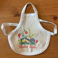 Wine Bottle Apron, Embroidered "SRETAN USKRS," (Happy Easter)  Imported from Croatia: NEW!