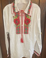 Man's Shirt, Hand-Embroidered and Imported from Croatia: ONE-OF-A-KIND! NEW! (Fits Sizes Adult XL) #3  SOLD OUT!