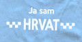 T-shirt, "Ja Sam HRVAT" (I am CROATIAN)  Toddler Crew Neck: SOLD OUT!