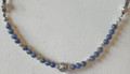 Necklace with Lapis Lazuli Beads and Small Botuni, Imported from Croatia! DISCOUNTED PRICE! Dainty and Classy!