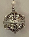 Pendant Studded with Pearls and Large Full-Ball Botuni, Imported from Croatia, ONE-OF-A-KIND: DISCOUNTED PRICE! SUPER ELEGANT!