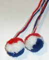 Tamburica Pom Poms, Handmade and Imported from Croatia: RE-STOCKED! Price is per pair!