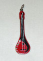 LICITAR JEWELRY, Traditional Tambura/Prim Pendant 2.9g, Hand-Painted and Imported from Croatia: NEW!