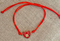 Bracelet with LICITARSKA SRCA on an RED Ties Band, Imported from Croatia! NEW!