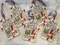 Wooden Ornament, "The HEART of CROATIA Village" with SRETAN BOŽIĆ!  SOLD OUT!