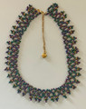 Beaded Necklace, Handmade and ONE-OF-A-KIND Imported from Baranja, Croatia, STUNNING! SALE! (#1):  NEW!