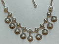 DESIGNER Necklace with FRESHWATER PEARLS, Handmade and Imported from Croatia! ONE-OF-A-KIND! DISCOUNTED PRICE! (10) CLASSY & ELEGANT! SOLD OUT!