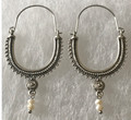 KONAVLE Earrings with Freshwater Pearls, ONE-OF-A-KIND: Imported from Croatia (Large) SOLD OUT!