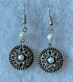 DESIGNER EARRINGS, Unique & ONE-OF-A-KIND with Freshwater Pearls, Handmade and Imported from Croatia! ONE-OF-A-KIND! (5)