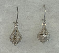 FILIGREE EARRINGS with Handmade RARE Filigree BOTUNI (Buttons), ONE-OF-A-KIND, Imported from Croatia, SENSATIONAL! SOLD OUT!