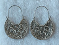 DESIGNER EARRINGS, Unique & ONE-OF-A-KIND with Half Hoops, Handmade and Imported from Croatia! ONE-OF-A-KIND! (11)
