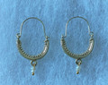 KONAVLE Earrings, GOLD PLATED, Embellished with River Pearls, Traditional Small! Imported from Croatia: RE-STOCKED! DISCOUNTED! 